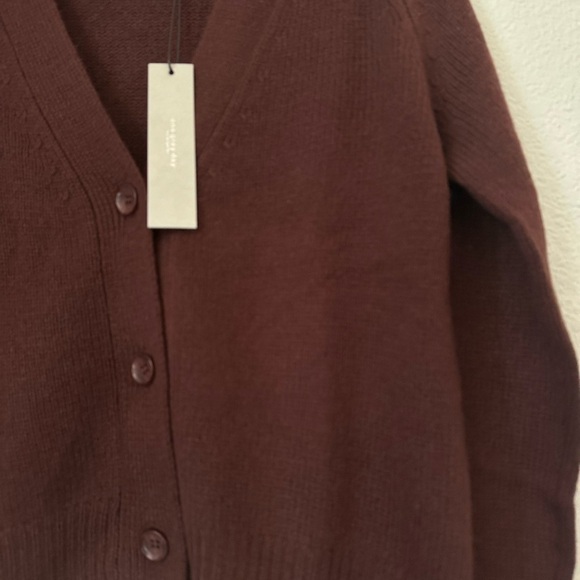 Revolve One Grey Day | Classic Cashmere Women's Cardigan - Picture 3 of 7